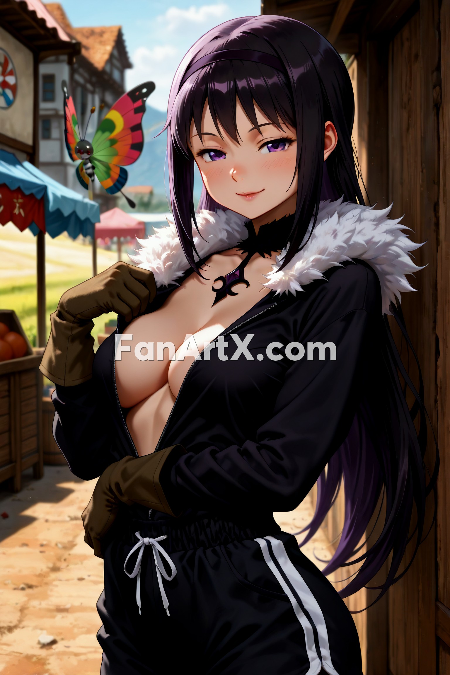 Akemi Homura Puella Magi Madoka Magica Fanart 7723882